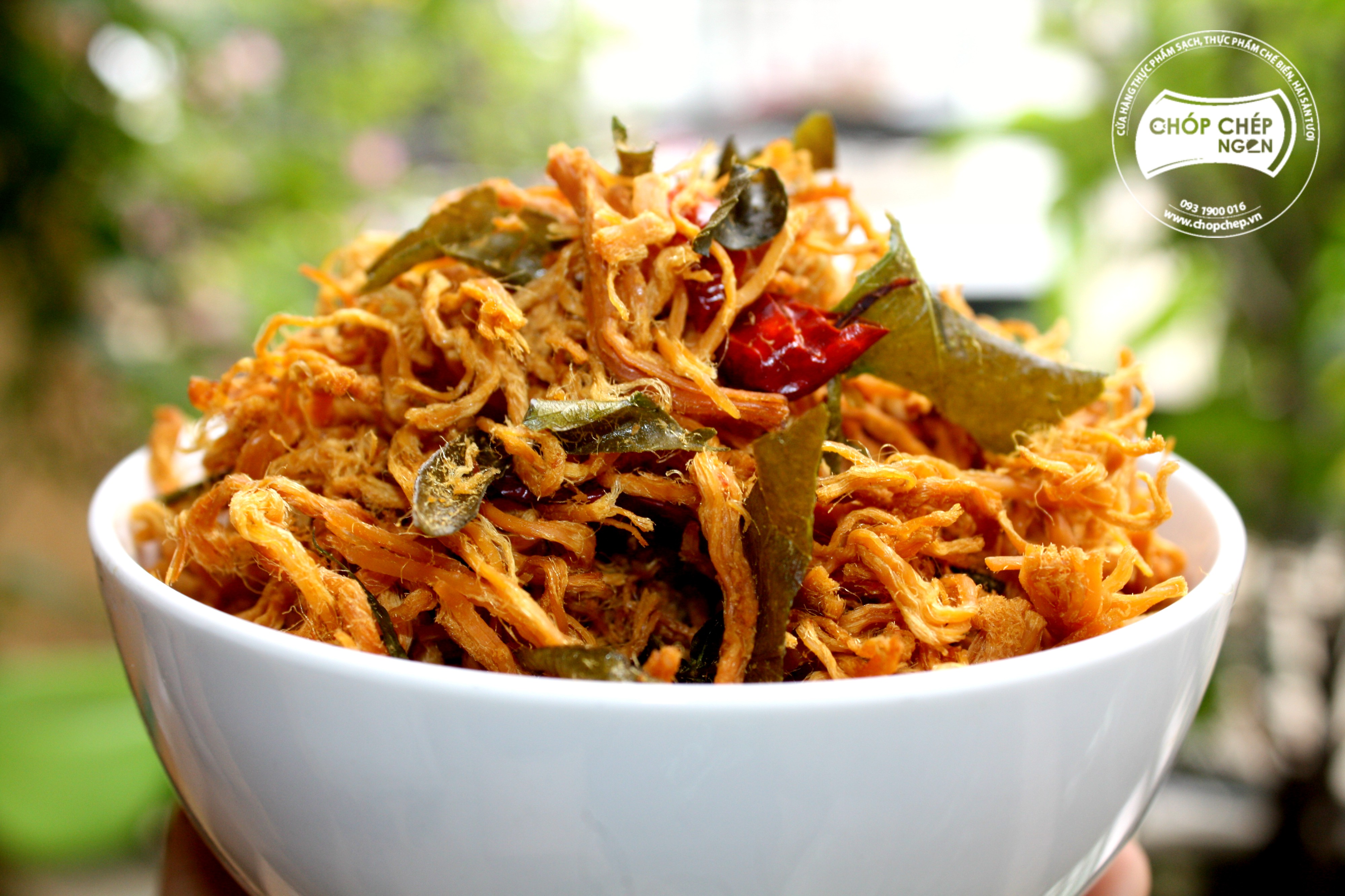 [HCM]200gr KHÔ GẢ LÁ CHANH
