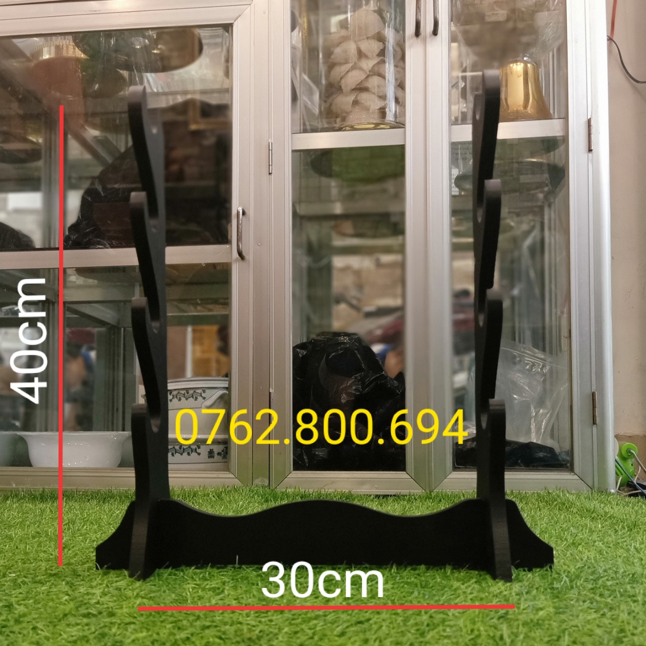 Giá đỡ kiếm 4 tầng loại để bàn đế đỡ 4 kiếm loại để bàn