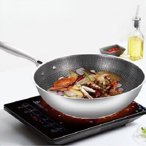 Chảo Chống Dính Vân Tổ Ong Cao Cấp - Lòng Sâu - 𝐝𝐮̀𝐧𝐠 đ𝐮̛𝐨̛̣𝐜 𝐜𝐡𝐨 𝐭𝐚̂́𝐭 𝐜𝐚̉ 𝐥𝐨𝐚̣𝐢 𝐛𝐞̂́𝐩