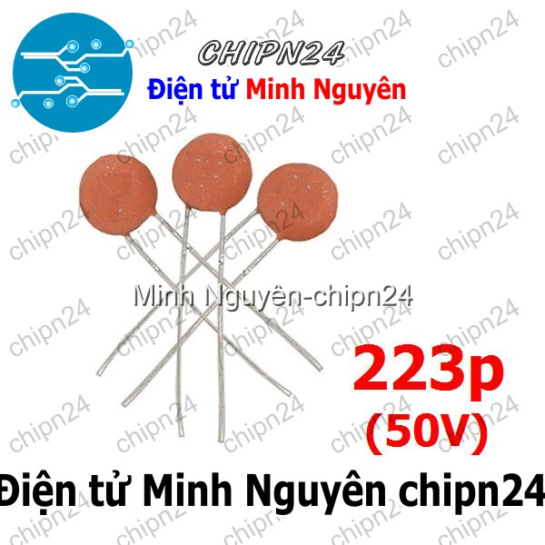 [25 con] (K251) Tụ gốm 223 50V (22nF 223p) - HH000728