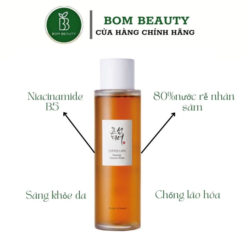 Nước hoa hồng toner dưỡng da Beauty of Joseon - Ginseng Essence Water giá rẻ