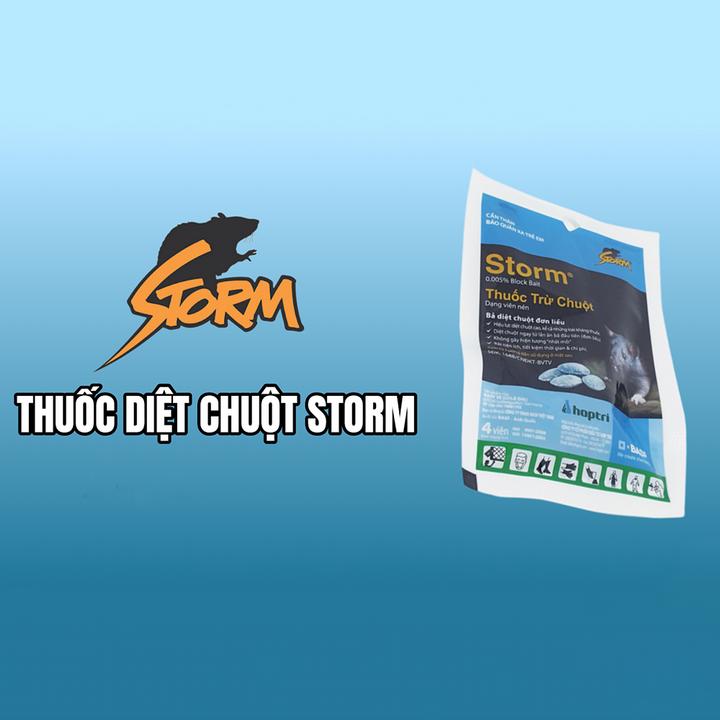 [HCM]Thuốc Diệt Chuột Storm (Gói 4 viên)
