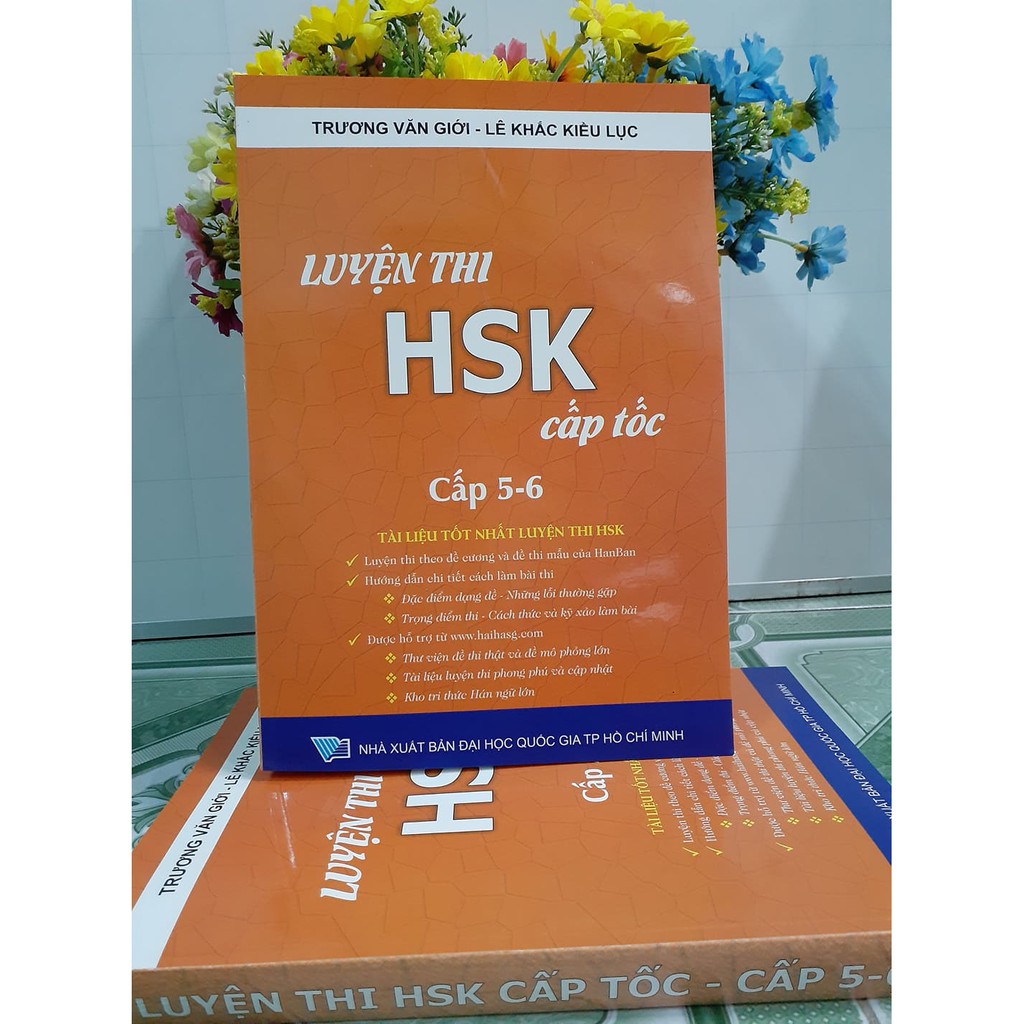 Sách - Luyện thi HSK cấp tốc cấp 5-6+KÈM MP3 NGHE ONLINE
