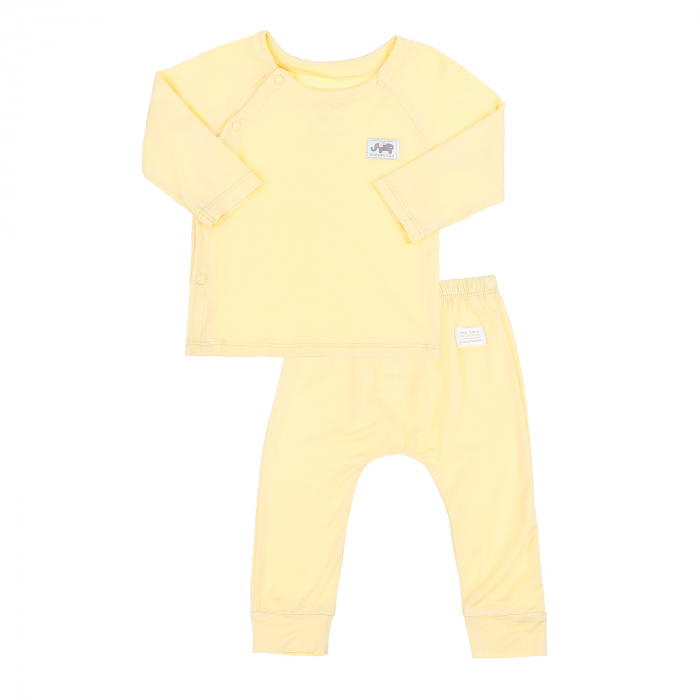 Set đồ sơ sinh combo 6 món bamboo KidsPlaza M21H (Vàng)