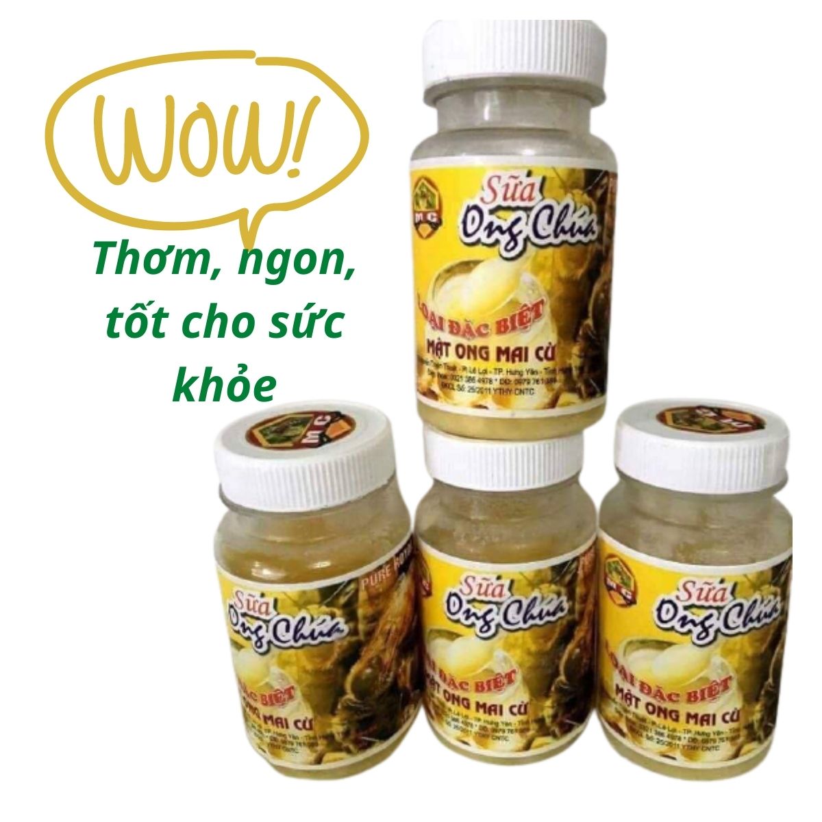 Sữa ong chúa tươi nguyên chất 100g