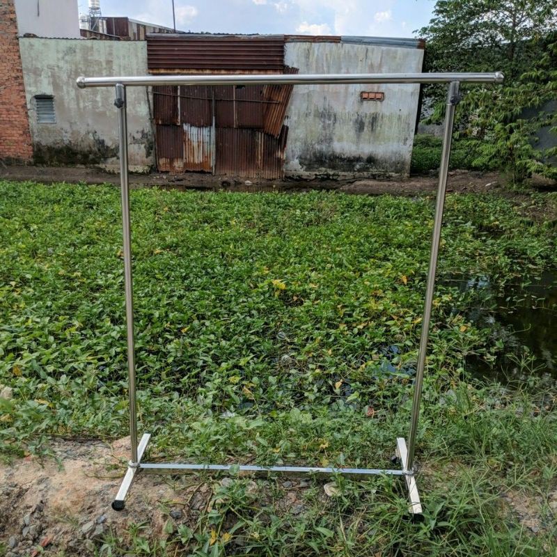 Sào Đơn Trơn Phơi 100% Inox (Xuất Hàn Quốc )