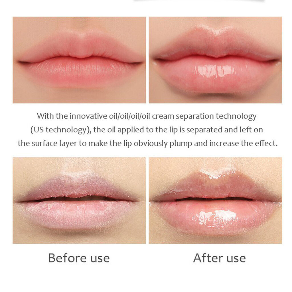 Rainbow design squishy lip gloss