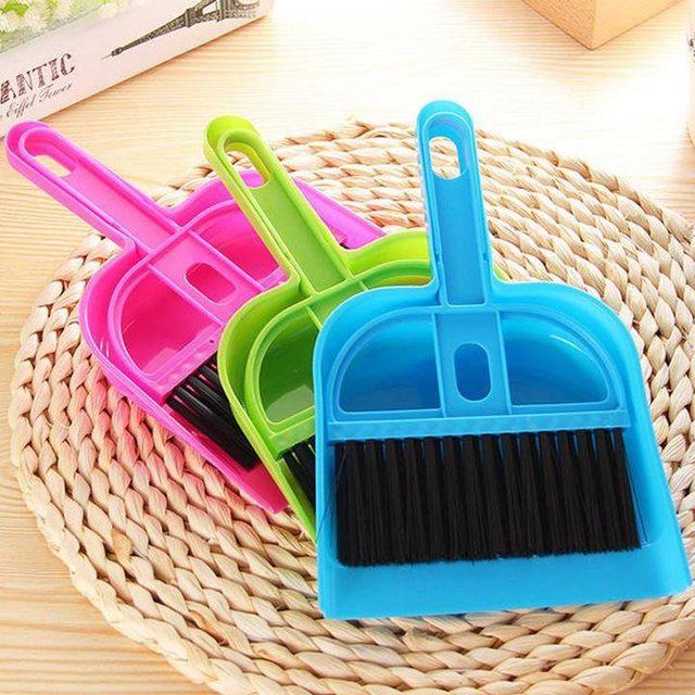 Bộ chổi quét rác và hốt rác mini
