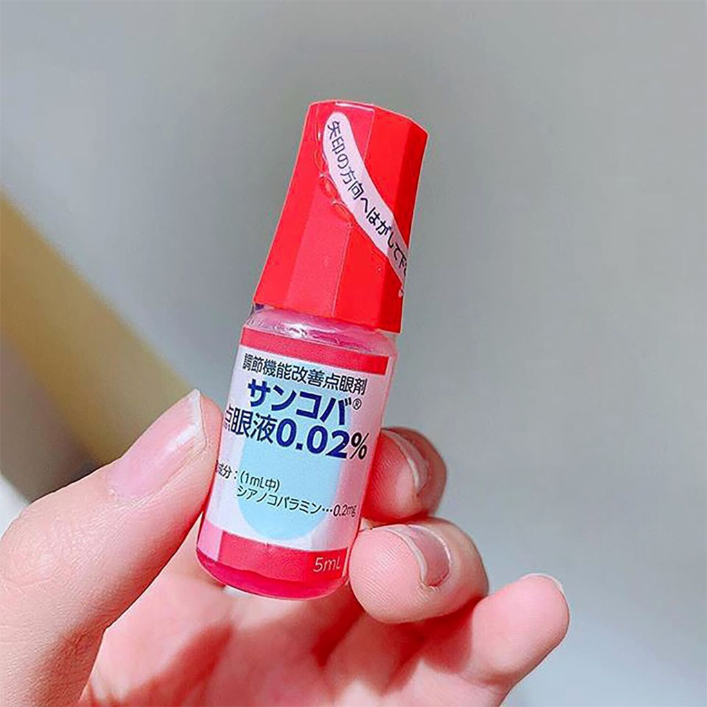 Dung Dịch Nhỏ Mắt Cho Người Cận Thị Sancoba 5ml