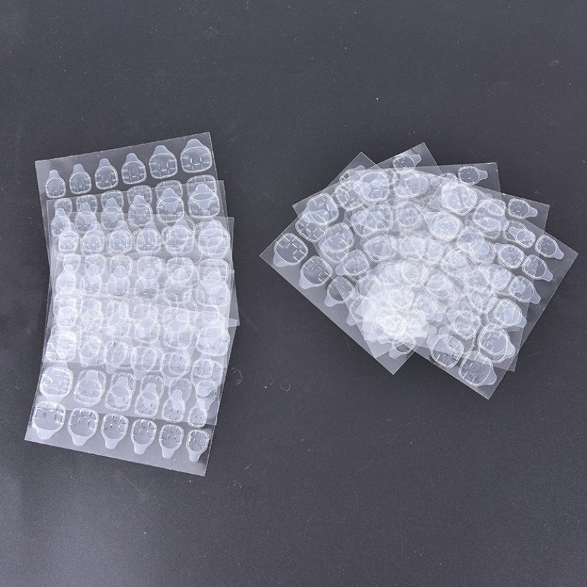 Bộ 24 Miếng Keo Dán Móng Tay Bằng Silicone