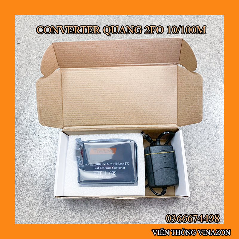 Converter quang 2 sợi 1100s