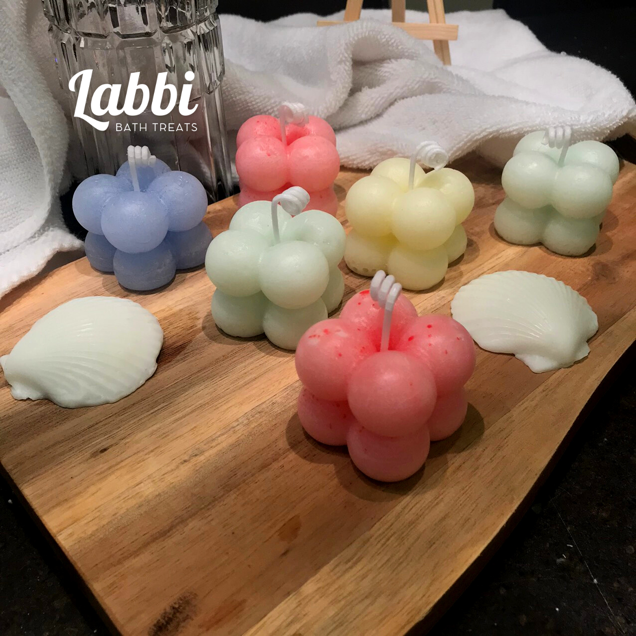 Nến trang trí / Nến thơm / Bubble Candle