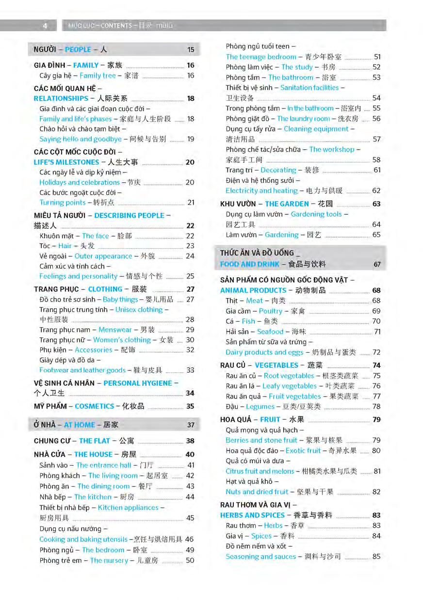 Sách Fahasa - Pons General Reference - Trilingual Visual Dictionary Vietnamese - English - Chinese