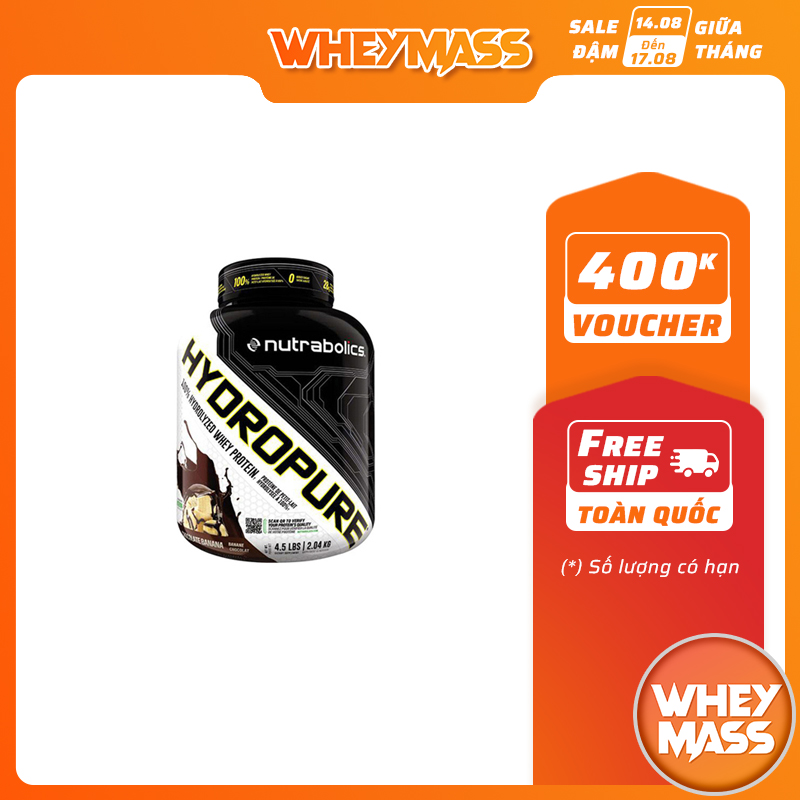 Sữa Tăng Cơ Giảm Mỡ Nutrabolic - Hydropure 4.5 LBS