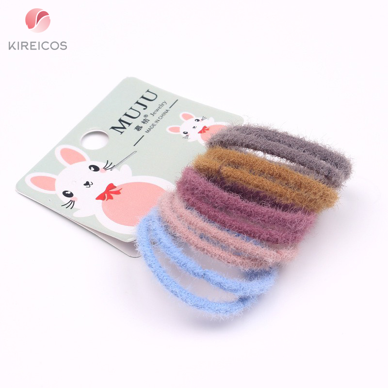[HCM]Set 10 Dây Cột Tóc Cho Bé Nhiều Màu B172 - kireicos