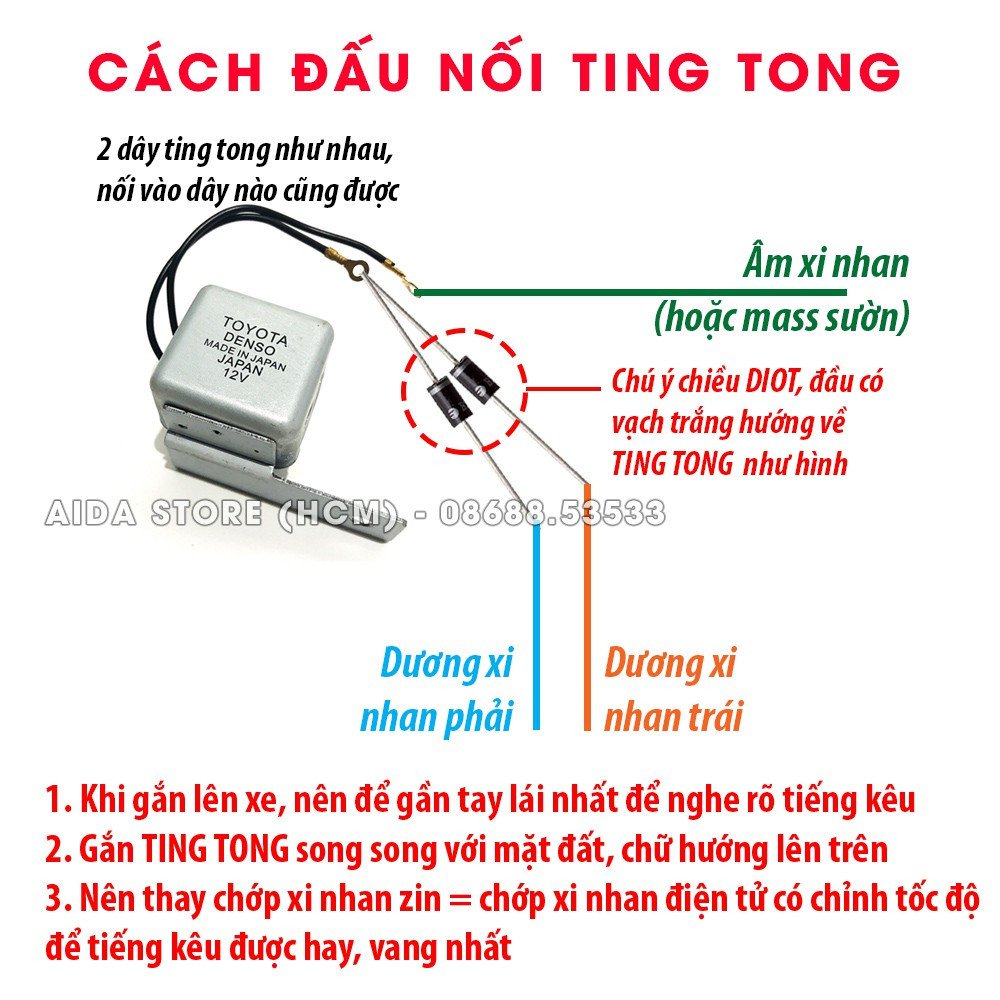 CỤC KÊU XI NHANH TING TONG MỚI