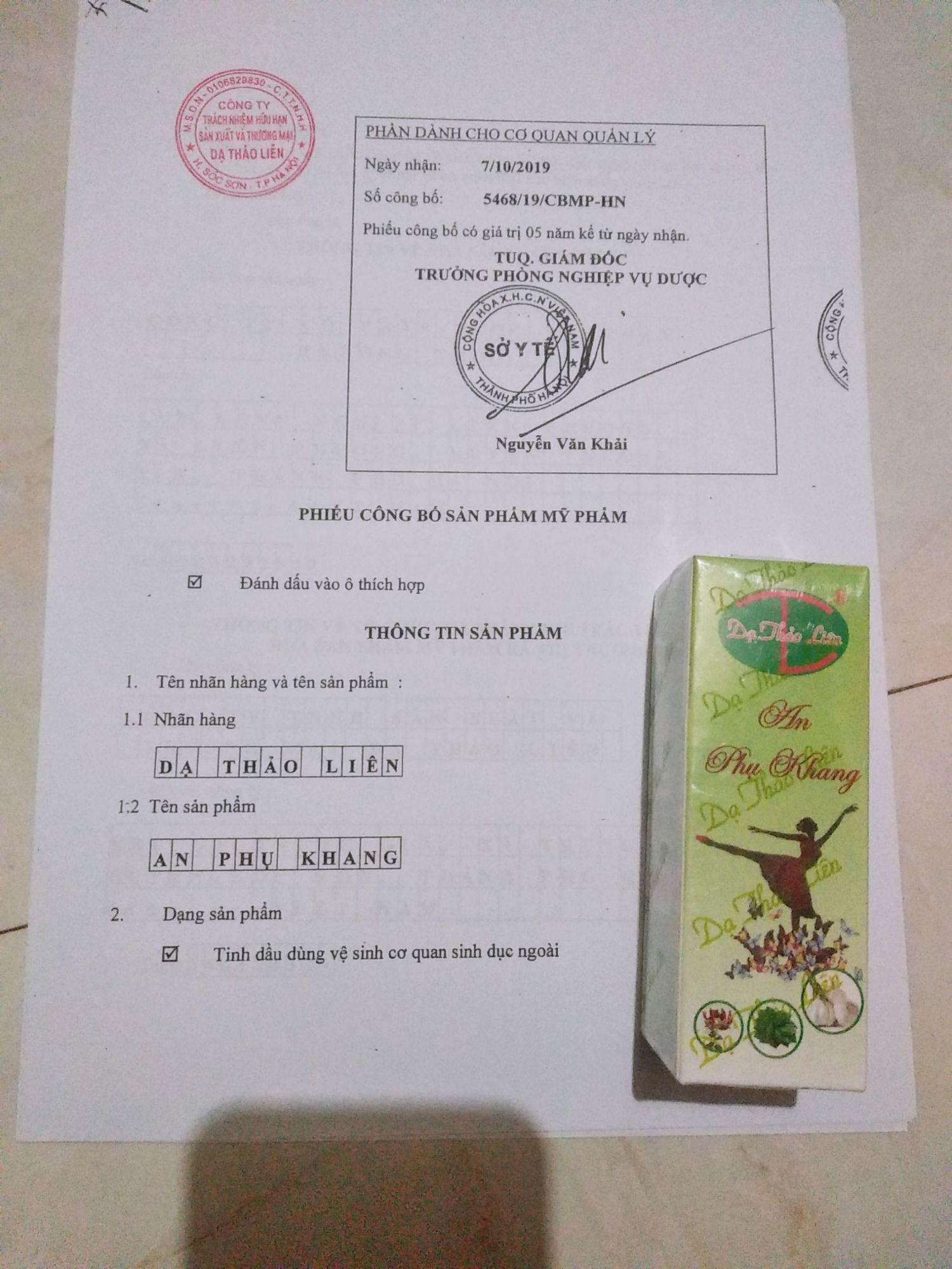 AN PHỤ KHANG  đánh bay nấm ngứa phụ khoa.