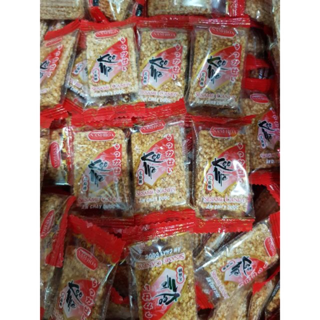 Kẹo Mè Giòn Mỏng Trắng Nam Hoà 500G