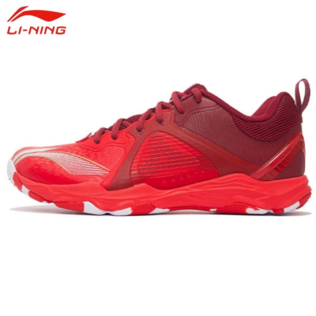 Giày Cầu Lông Lining AYTS012-2 dành cho Nam màu đỏ chính hãng