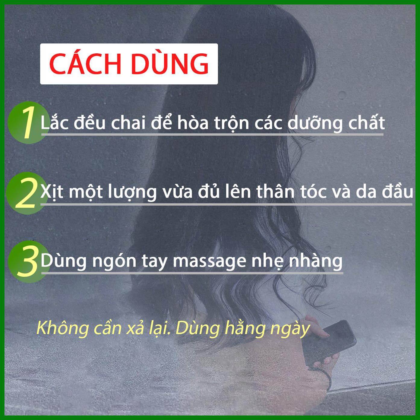 [HCM]Bộ 2 Chai Tinh Dầu Bưởi Xịt Tóc Pomelo Tabaha 120mlx2