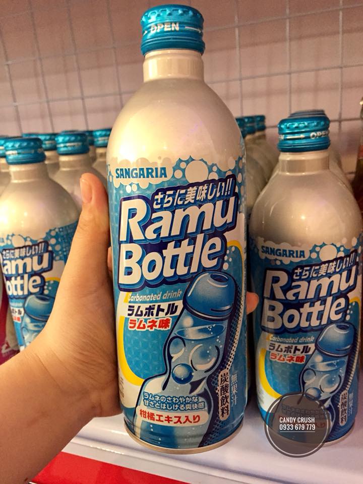 [HÀNG CHUẨN] COMBO 3 CHAI SODA NHẬT ĐỦ VỊ SANGARIA 600ML