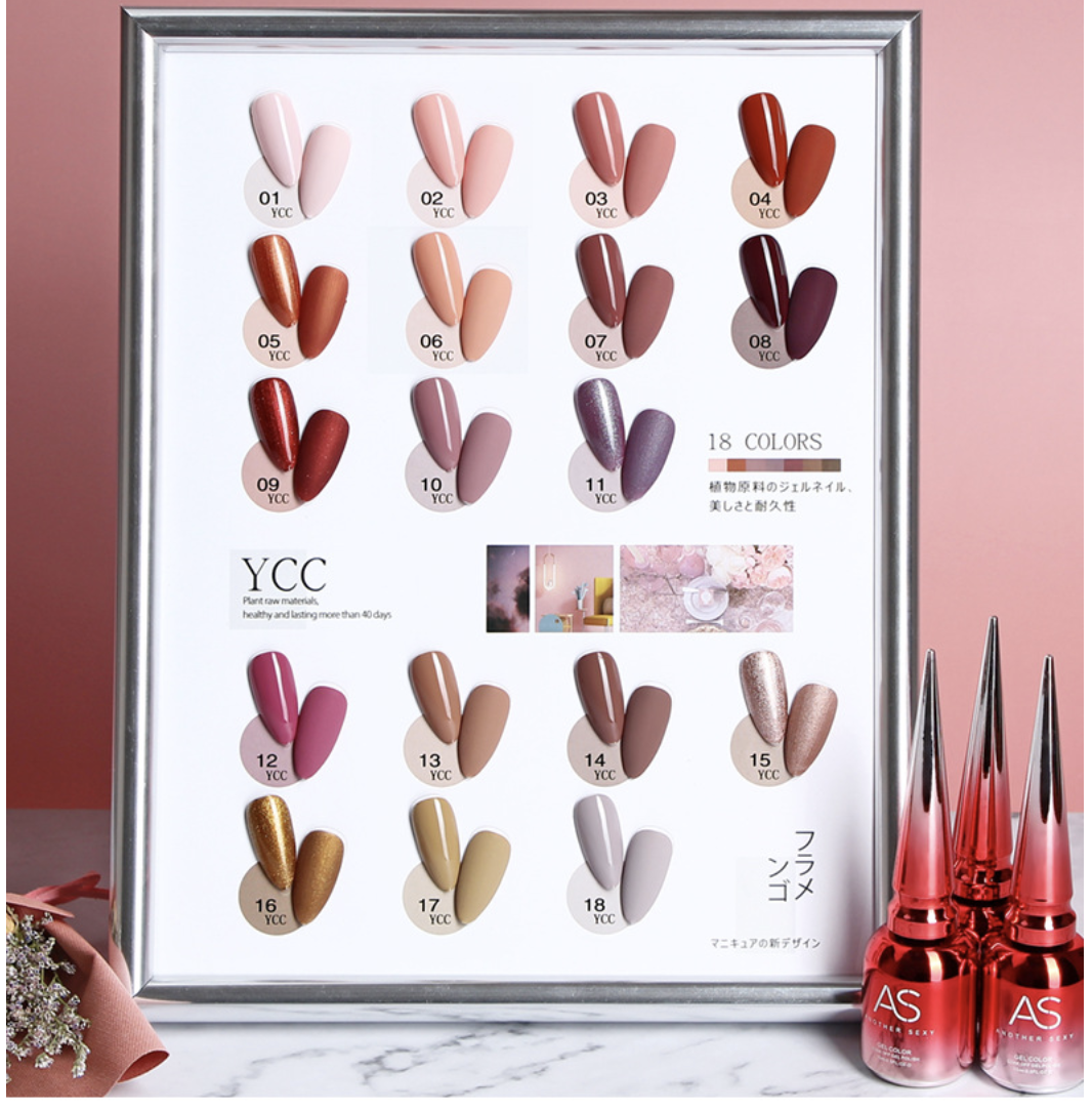 Sơn Gel AS Chai Đỏ Mã YCC 15ml