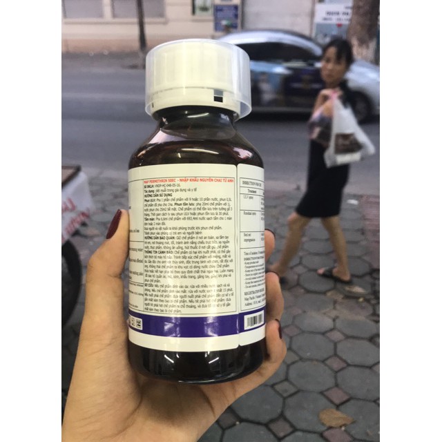 Thuốc diệt muỗi nhập khẩu Anh Quốc MAP PERMETHRIN 50EC - chai 500ml