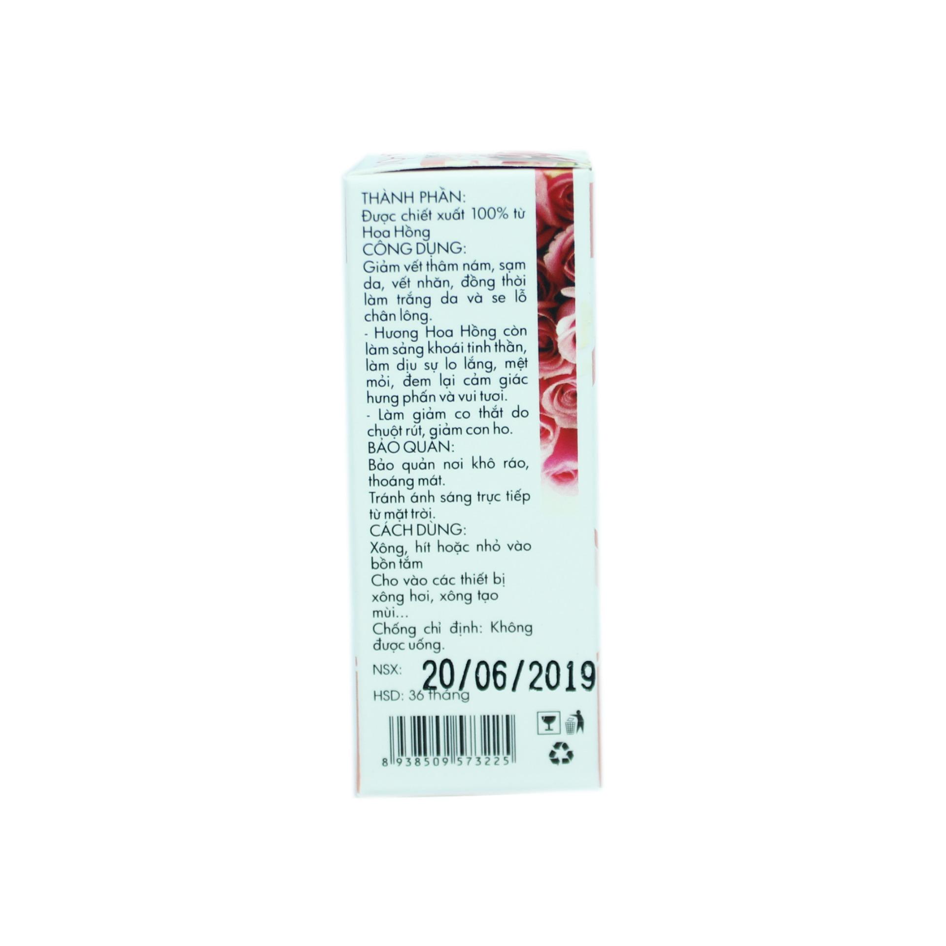 Tinh dầu hoa hồng Kim Vui 10ml