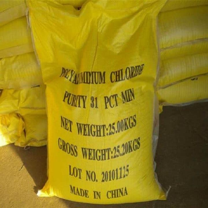 Hóa chất trợ lắng nước bể bơi - Trợ lắng PAC - Bao 25kg