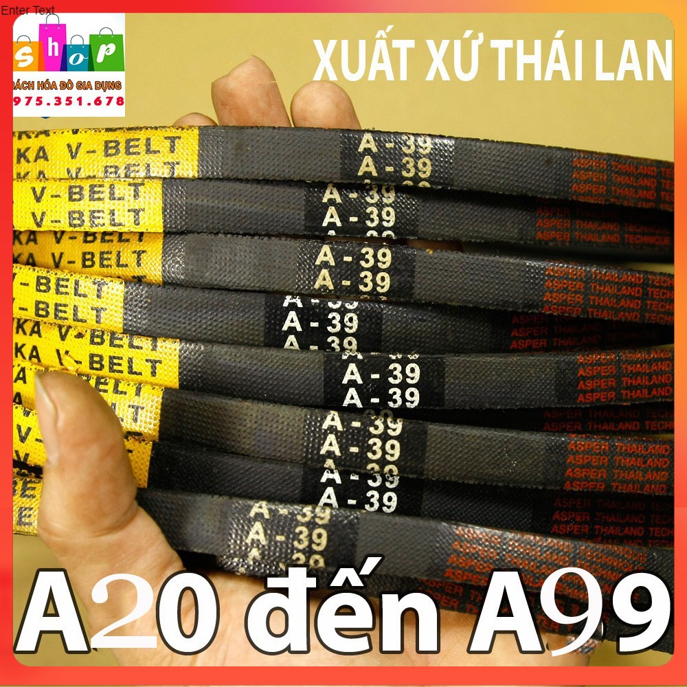 Dây curoa trơn bản a từ a20- a99 đủ số-giadung24h