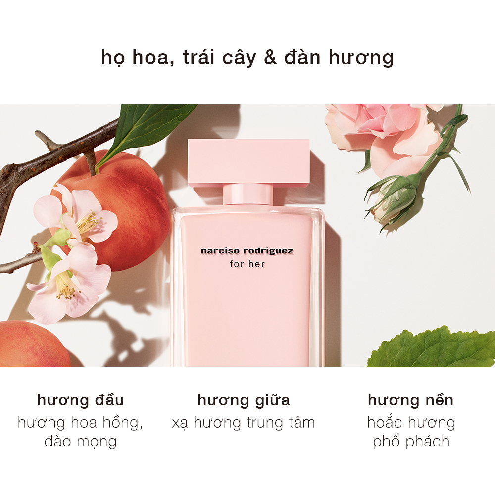 Nước Hoa nữ Narciso Rodriguez For Her Eau De Parfum 30ml