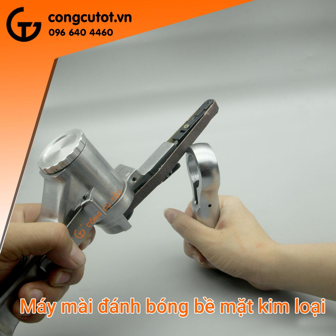 Máy mài dây đai khí nén