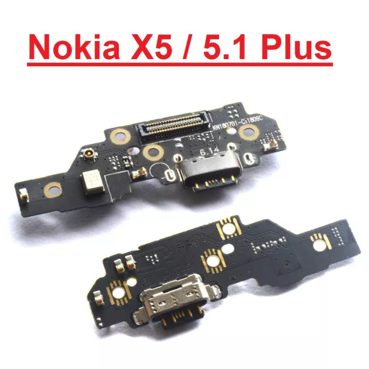 Cụm Chân Sạc Nokia X5 / 5.1 Plus bảo hành đổi mới