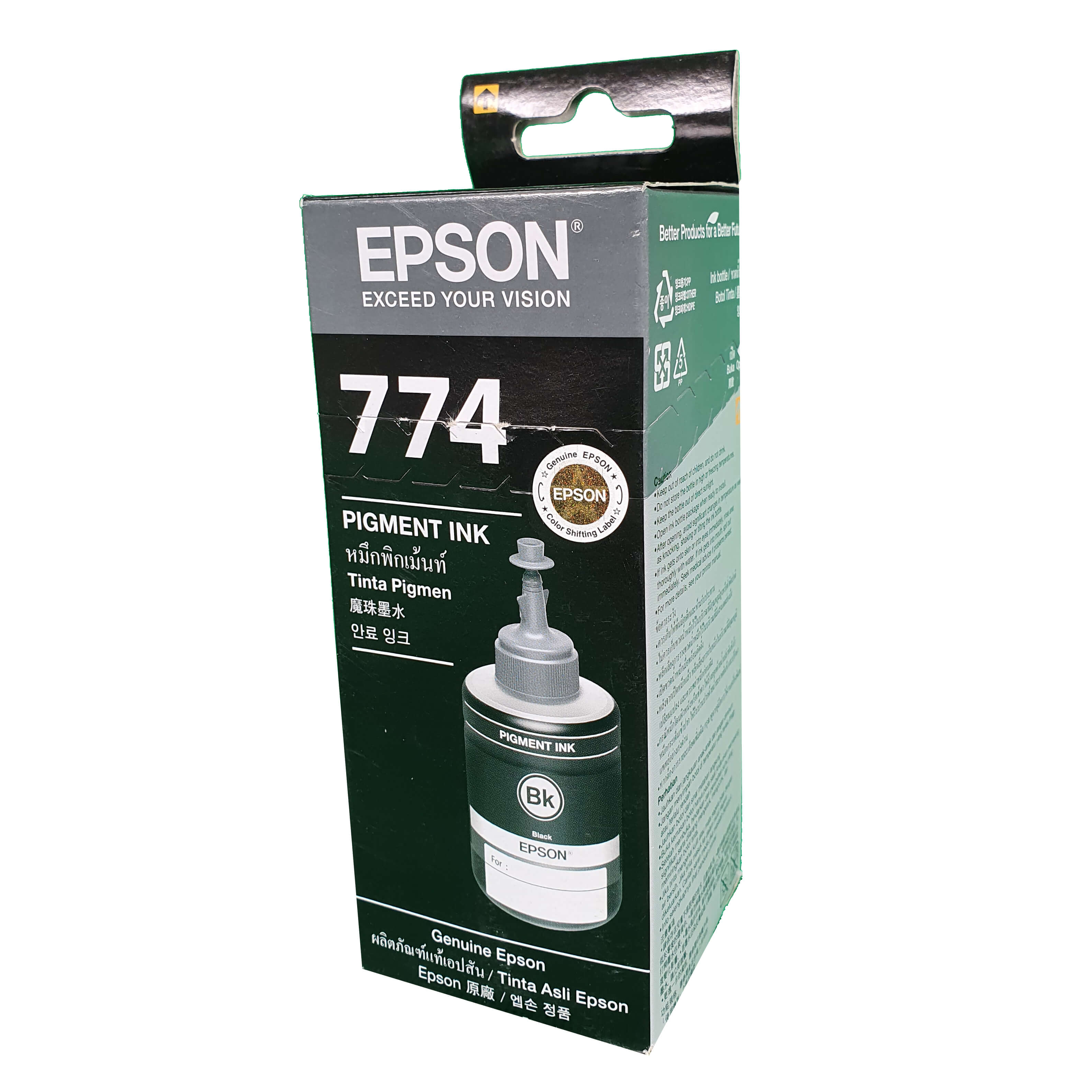 Lọ mực chính hãng Epson Đen Trắng  774 (C13T774100 )