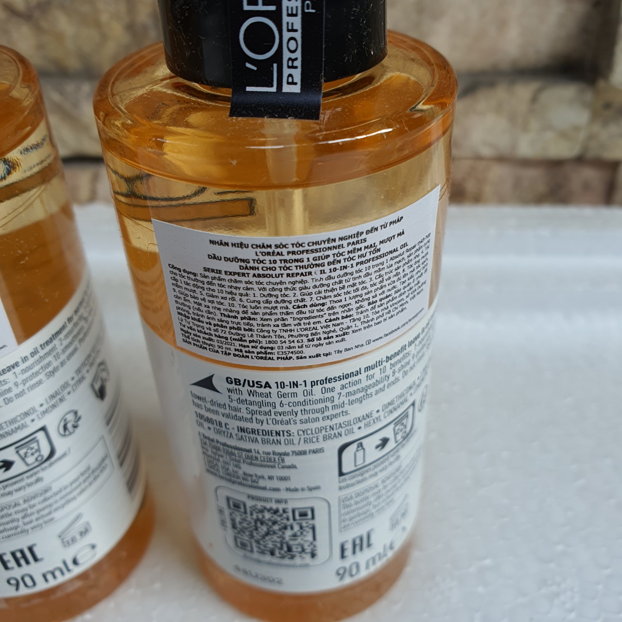 Tinh dầu dưỡng phục hồi tóc Loreal Absolut Repair 90ml