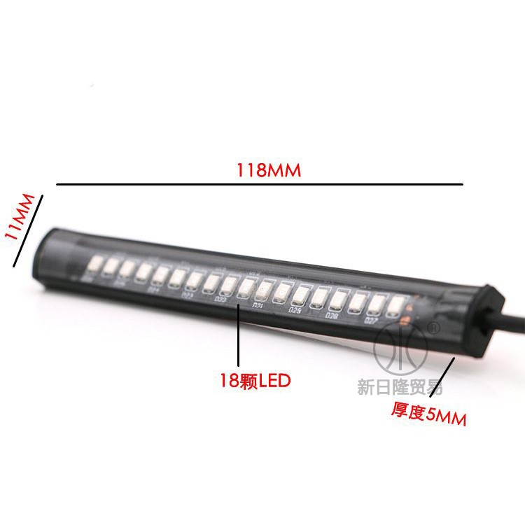 [HCM]Cặp 2 led dây dán phuột xe 2 in 1 xi nhan và phanh stop