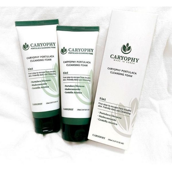 Sữa Rửa Mặt Caryophy Portulaca Cleansing Foam 30ml 150ml