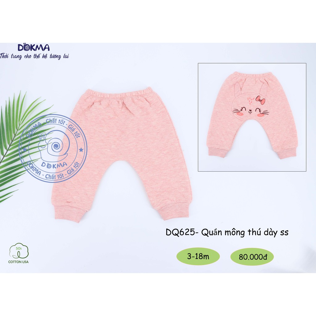 Quần mông thú dài bo ống Dokma