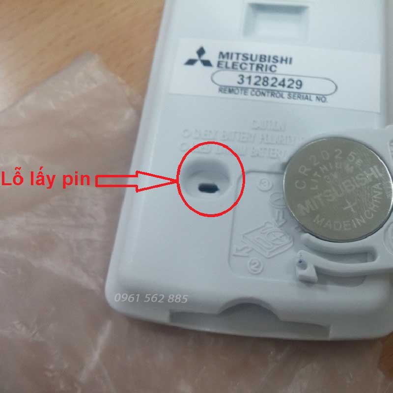 Điều Khiển Remote Quạt Mitsubishi