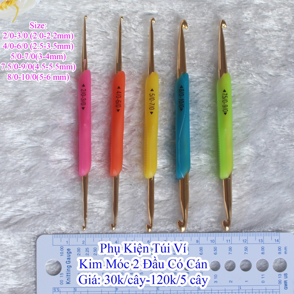 Kim móc 2 đầu có cán