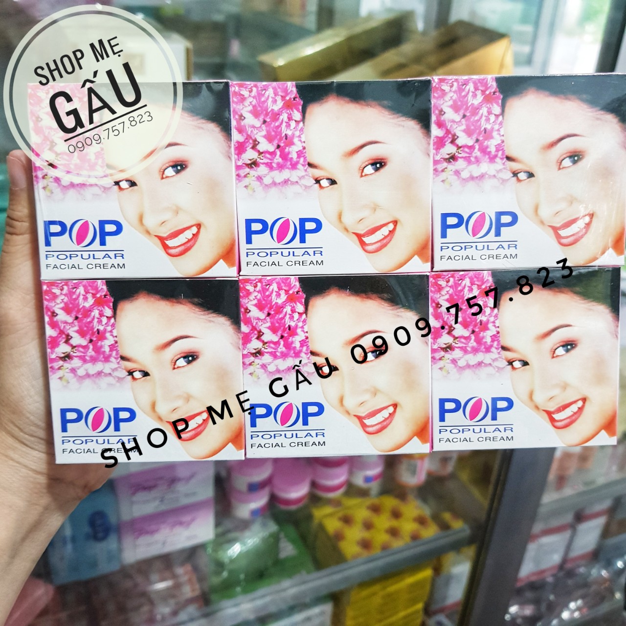 Sỉ lố 12 hộp kem pop thái lan
