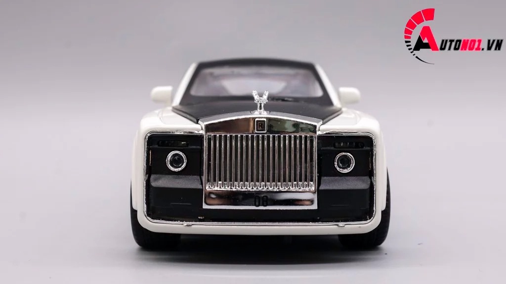 MÔ HÌNH XE ROLLS ROYCE SWEPTAIL WHITE BLACK 1:24 XLG 7657