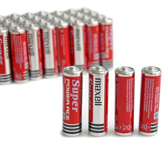 Combo 8 cục pin tiểu Maxell Super Power Ace Red size AA