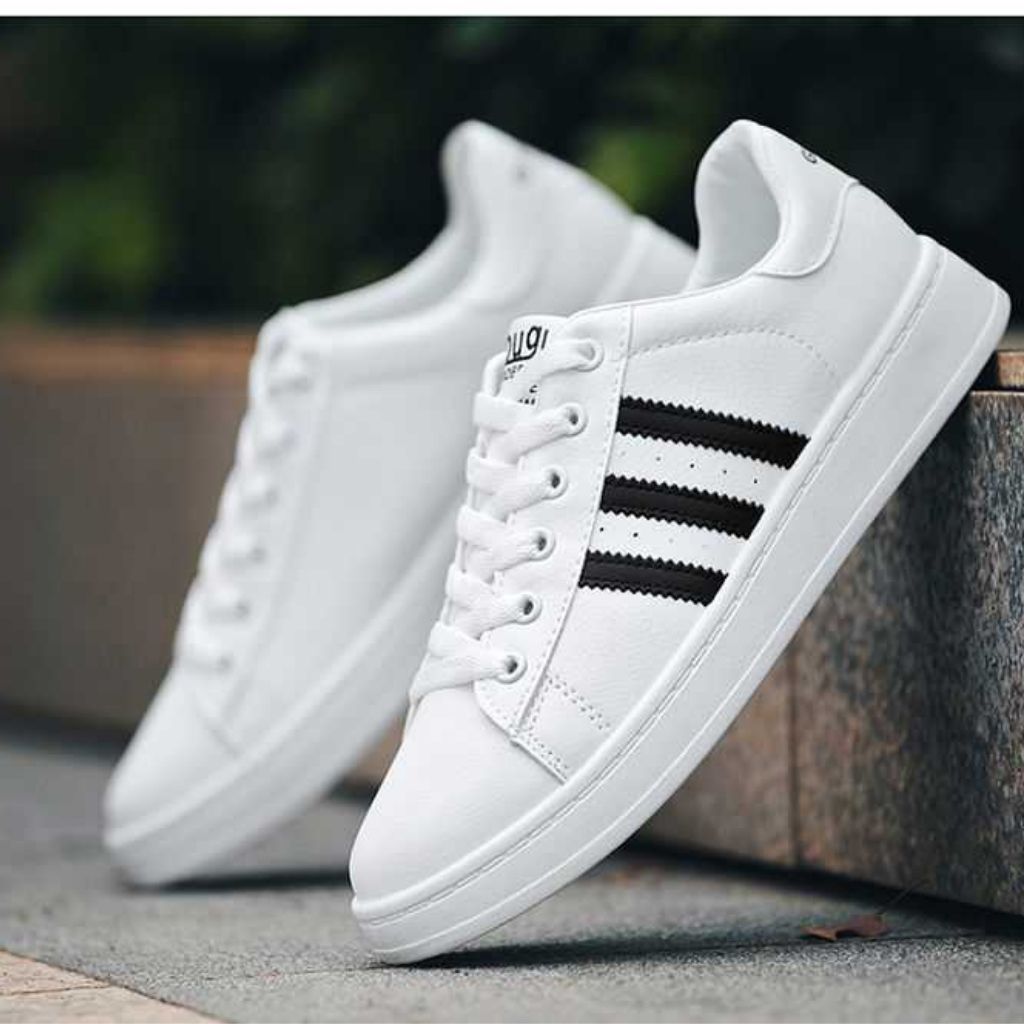 HOÀN TIỀN 15% - Giày nam sneaker giày nam đi chơi giày cặp nam nữ mẫu mới HOT 2021 chất liệu da dễ làm sạch đế nhẹ êm DOZIMAX
