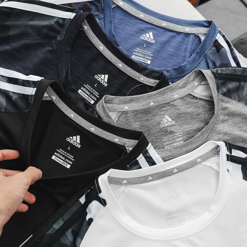 Áo thun ADIDAS Nam 100% Polyester