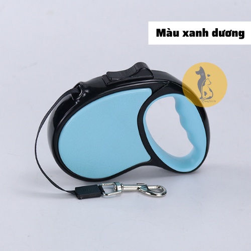 Dây dắt chó tự động thu gọn dài 5m thông minh