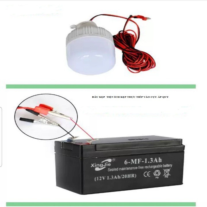 Đèn kẹp bình 12v- 30w siêu sáng