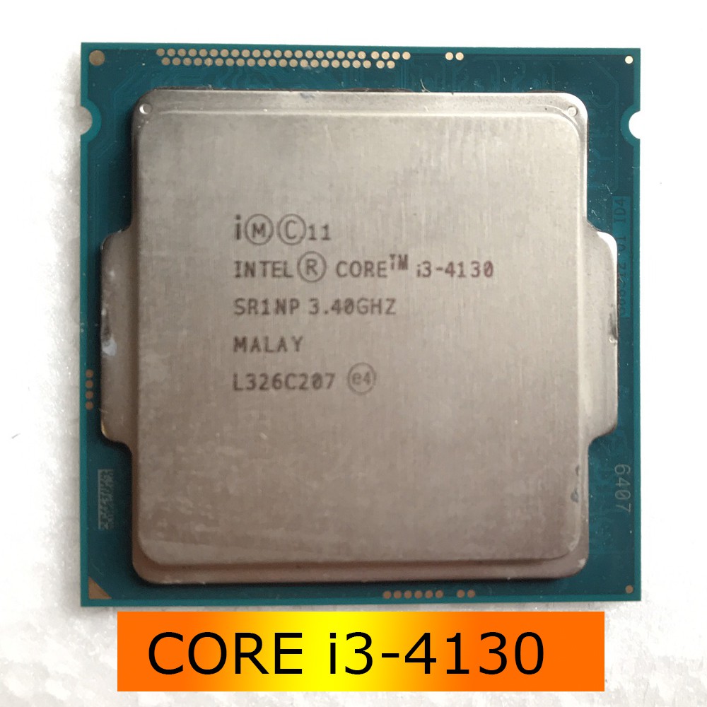 [HCM]Bộ vi xử lý Intel Core i3 4130 (3.40GHz 3M 2 Cores 4 Threads)