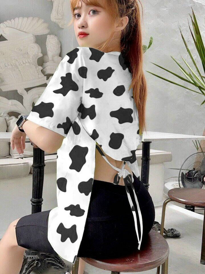 Áo thun nữ Fom rộng, áo thun bò sữa Freesize đến 58kg