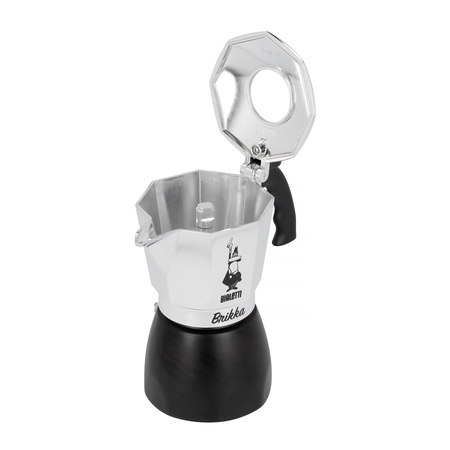 Ấm pha cà phê tạo crema Bialetti Brikka New 2, 4 cup, Hàng chính hãng